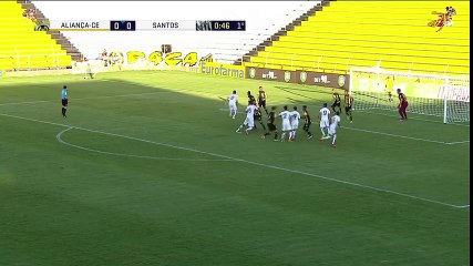 Aliança-CE x Santos - Copa SP de Futebol Júnior 2018 - 2°RODADA