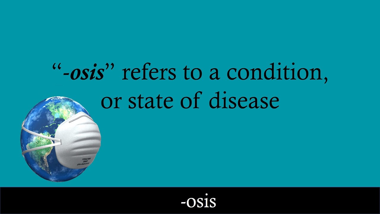 Medical terminology video tutorial the suffix osis video dailymotion