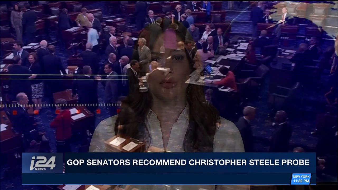i24NEWS DESK | GOP senators recommend Christopher Steele probe | Friday, January 5th 2018