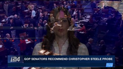 i24NEWS DESK | GOP senators recommend Christopher Steele probe | Friday, January 5th 2018