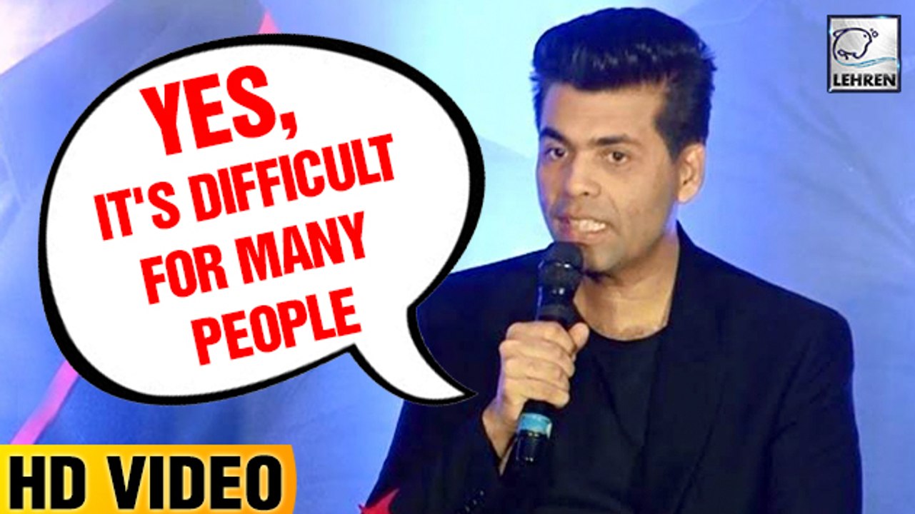 Karan Johars Strong Reaction On Nepotism In Bollywood