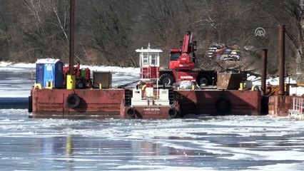 Başkenti Washington’daki Potomac Nehri dondu - WASHİNGTON