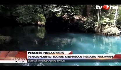 Pesona Jernihnya Danau Nyadeng di Tengah Hutan Karst