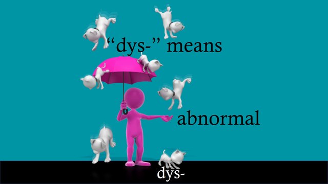 Medical Terminology Video Tutorial: The Prefix dys-