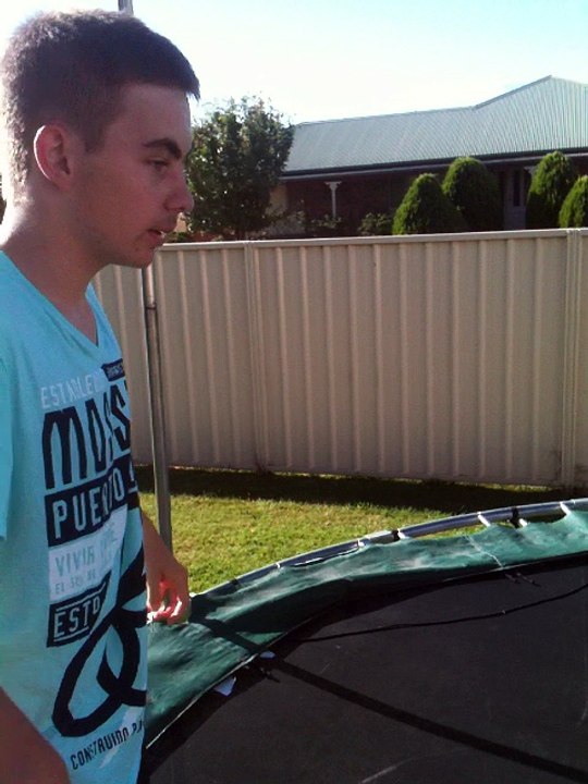 Double Frontflip on Knees & Tyson's First Double Frontflip