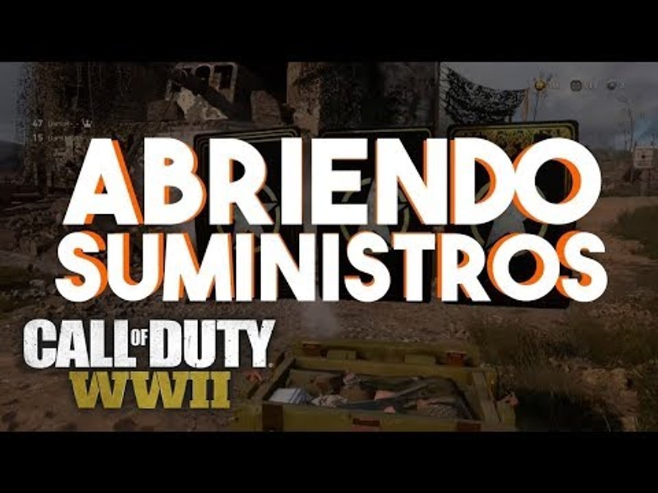 ¡¡¡ MI PRIMER ABRIENDO SUMINISTROS EN WW2 !!!