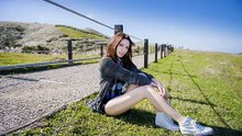 蔡譯心 - 雲科大校花Candice逆天美腿簡直極品、超正OL美女背影110公分長腿配黑絲完美身材鄉民歪樓暴動