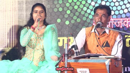 बुन्देली भजन / जबाबी गीत / तालबेहट मेला महोत्सव / भोला कंचन की हवेली बनवायो / रजनी सिंह & शिव कुमार पंकज