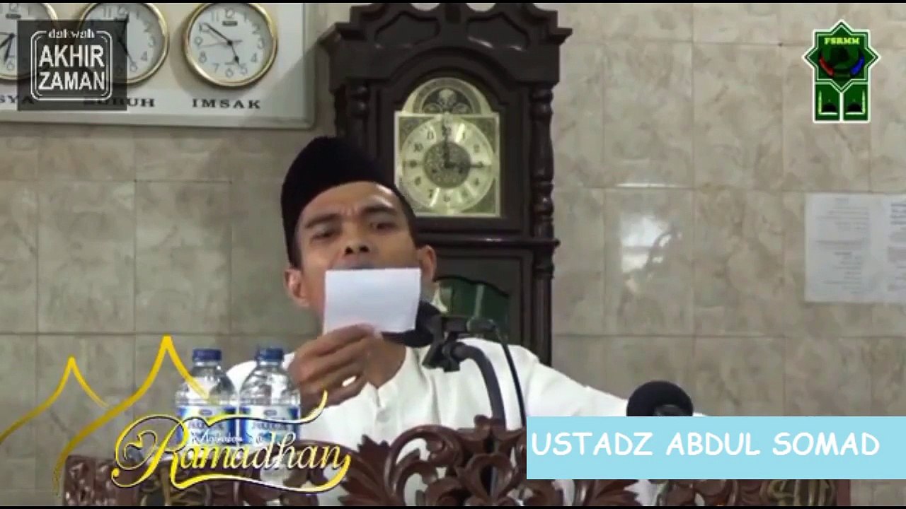 Tanya Jawab Ust Abdul Somad Apa Hukum Terkena Najis Saat Sholat