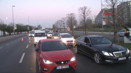 Kartal Sahil Yolunda Feci Kaza : 1 Ölü