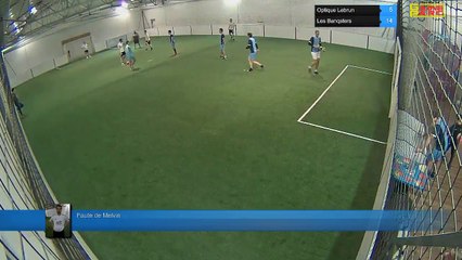 Faute de Melvin - Optique Lebrun Vs Les Banqsters - 05/01/18 19:00 - LIGUE 1 - Poitiers Game Parc