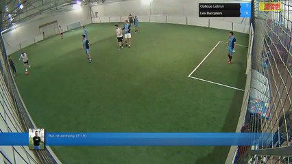 But de Anthony (7-19) - Optique Lebrun Vs Les Banqsters - 05/01/18 19:00 - LIGUE 1