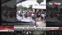 Pria Serang Siswa SD di NTT dengan Pisau, 7 Anak Terluka