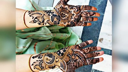 New mehndi designs 2018 | arabic and gulf mehndi designs| step by step easy and simple