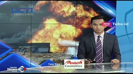Toko Swalayan Terbakar, Warga Padamkan Api dengan Air Mineral Gelas