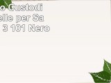 Belkin F7P122VFC00 Trifold Folio Custodia in Ecopelle per Samsung Tab 3 101 Nero
