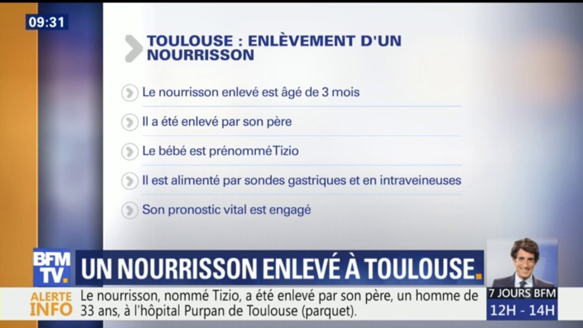 Alerte Enlevement Un Nourrisson Est Recherche A Toulouse Son Pronostic Vital Est Engage Video Dailymotion