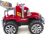 Monster Toy Truck With Racing Spoiler Friction Powered Trucks RTR-1a-uy