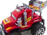 Monster Toy Truck With Racing Spoiler Friction Powered Trucks RTR-1a-u