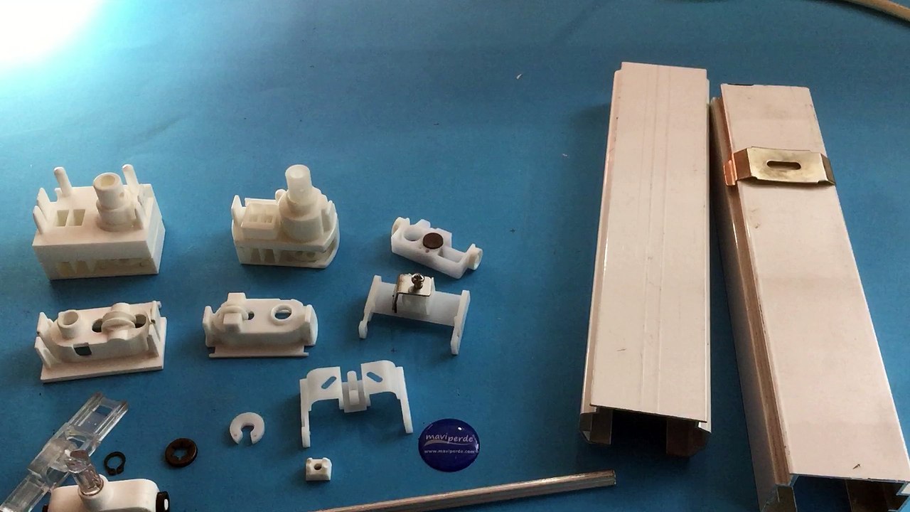 DPY0011-Maviperde-Dikey Perde Çelik Sekmen