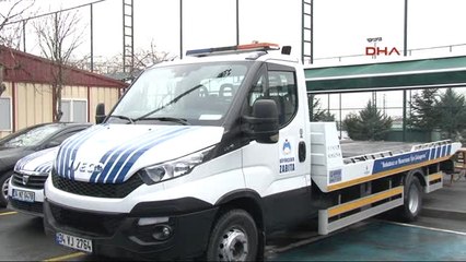 Yolda Kalan Sürücülere İbb'den Ücretsiz Çekici