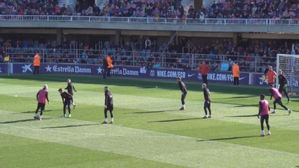 Messi dan Suarez pamerkan skill terbaik dalam latihan Barcelona