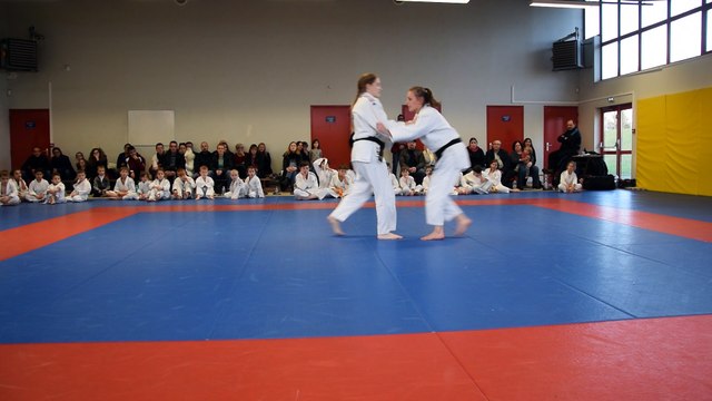 Démonstration Laura - Marion - Entrainement Commun noel - Samedi 16 decembre 2017