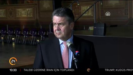 Dışişleri Bakanı Çavuşoğlu, Alman mevkidaşı ile açıklama yapıyor