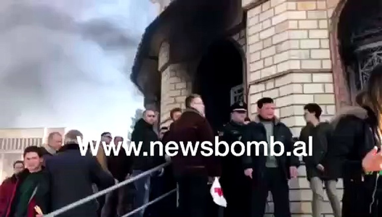 Zjarri ne Korçë