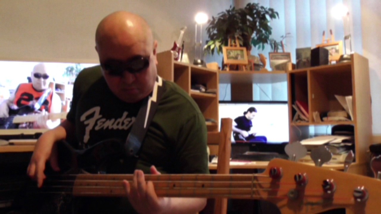 JazzBlues Jamming with  Ricardo Nardocci HD720 m1 Basscover Bob Roha