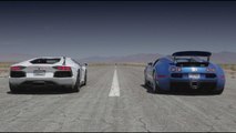 Bugatti Veyron vs Lamborghini Aventador vs Lexus LFA vs McLaren MP4-12C