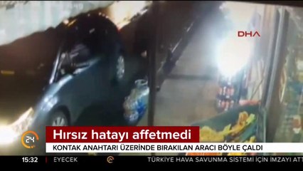 Hırsız hatayı affetmedi