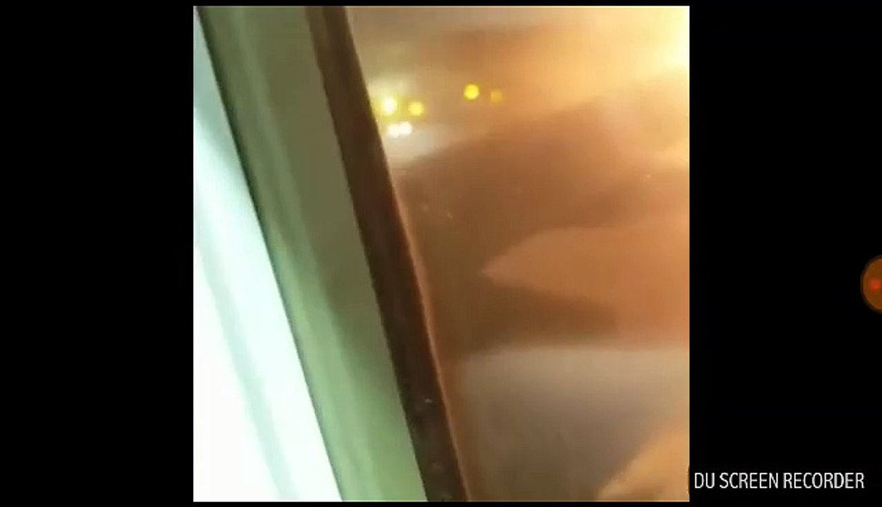 pasajeros gritan de pavor al ver su avión en llamas en el aereopuerto de toronto video en vivo