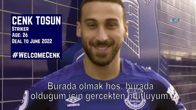 Cenk Tosun: “Herkes benim nasıl bir futbolcu olduğumu görecek”