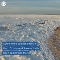 Some U.S. cities are colder than Mars this week