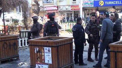 Diyarbakır’da kafelerin bulunduğu binaya EYP’li saldırı