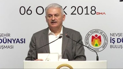 Nevşehir-Başbakan Binali Yıldırım İş Dünyası Buluşması'nda Konuştu