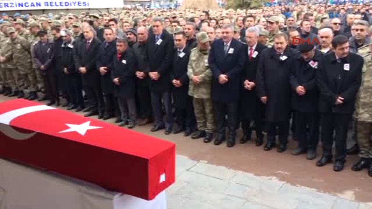 Erzincan-Şehir Er Adem Akpınar Tören ile Son Yolculuğuna Uğurlandı