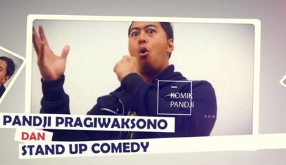Pandji Buka-bukaan soal Stand Up Comedy