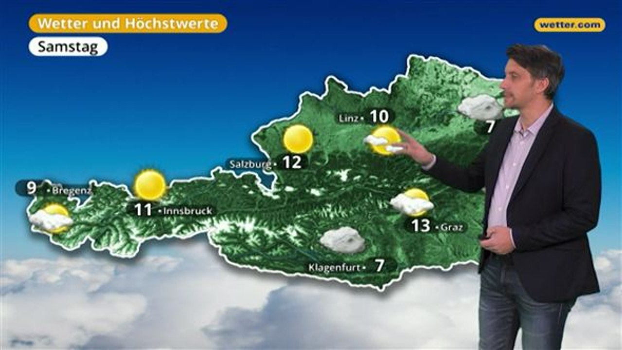 Das Wetter in Österreich am 6. Januar 2018
