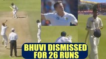India vs SA 1st test 2nd Day : Bhuvneshwar Kumar dismissed for 25 runs | Oneindia News