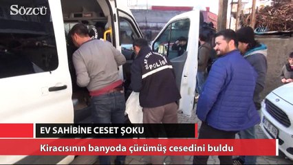 Eve giren ev sahibine şok