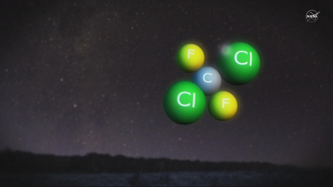 Climate SOS ozone layer shows CFC ban success