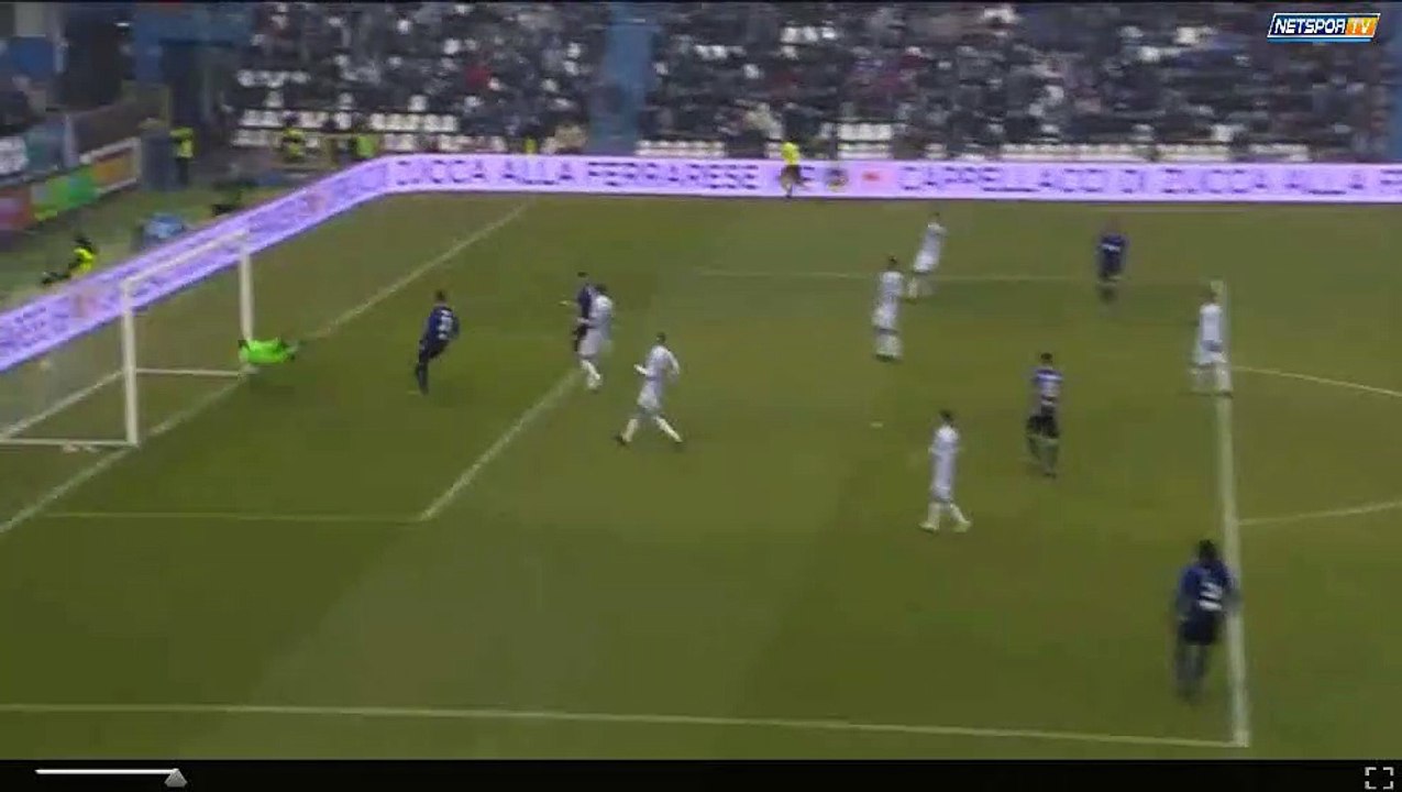 Ciro Immobile - Goal Spal 2-4 Lazio 06-01-2018