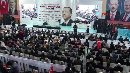 Kırşehir- Başbakan Yıldırım 6.olağan Kongrede Konuştu-1