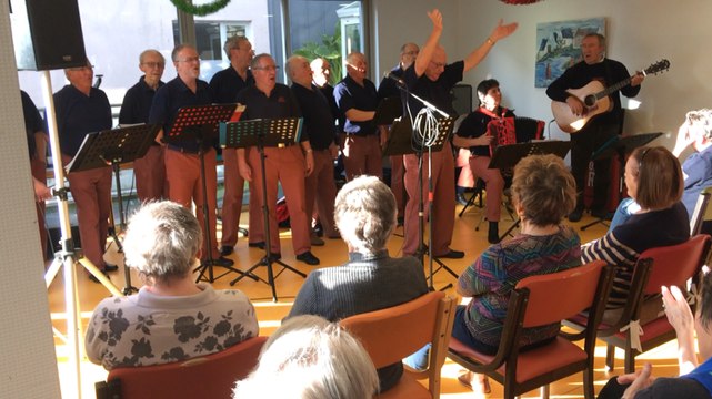 Les Mouez Port Rhu chantent l'histoire de Nez Crochu