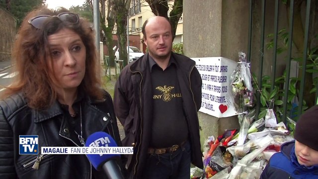 À Marnes-la-Coquette, les fans de Johnny se recueillent encore avant la vente de sa maison