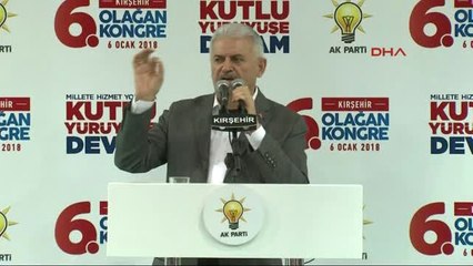 Kırşehir- Başbakan Yıldırım 6.olağan Kongrede Konuştu-6