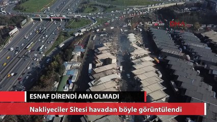Esnaf direndi ama olmadı
