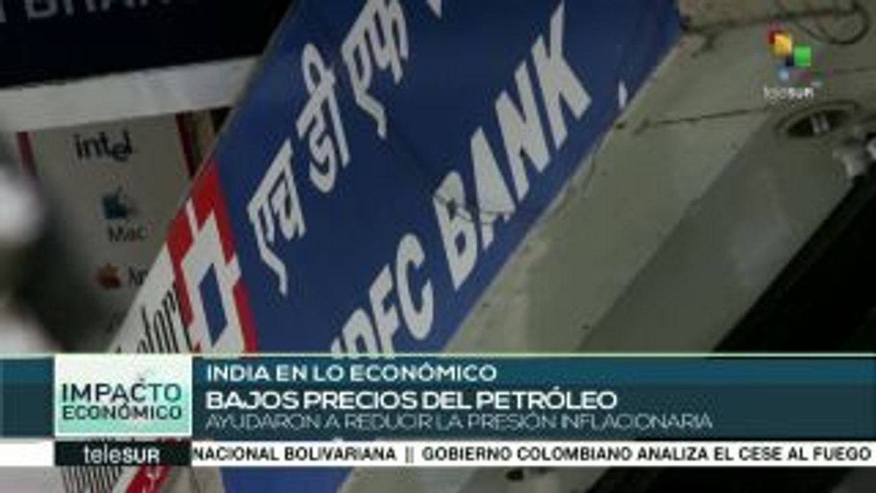Inflación de India está controlada